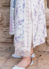 Lawn - Cross Stitch - Eid Unstitched 25 - FLORAL HAZE