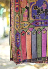 Pashmina Kaani Work Shawl D - 11 - Multi