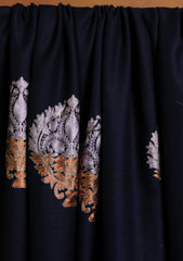 Pashmina Ari Work Shawl D#06 - N Blue