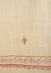 Pashmina Wool Kashmiri Shawl D - 09 - Skin