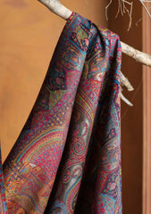 Pashmina Zari Jamawar Shawl D#59 - N Blue