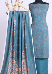 Winter - Rubaaiyat - D Prints - Marina 26 - Wool Shawl - RPM#15 - Zink