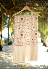 Pashmina Wool Kashmiri Shawl D - 08 - Skin