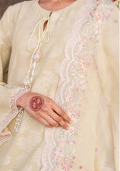 Lawn - Cross Stitch - Eid Unstitched 25 - JASMINE GREEN