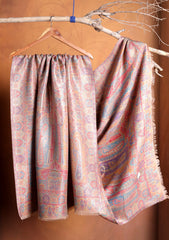 Pashmina Zari Jamawar Shawl D#114 - Multi