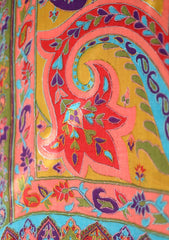 Pashmina Kaani Work Shawl D - 07 - Multi