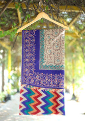 Pashmina Kaani Work Shawl D - 08 - Multi