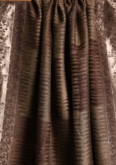 Pashmina Zari Jamawar Shawl D#23 - Brown