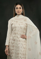 Formals - Riwaj - Fancy 26 - Gotta Work - 2 Pcs - D#02 - Cream