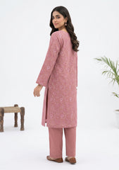 Winter - Rubaaiyat - Pashmina Embroidered 26 - D#06 - Tea Pink