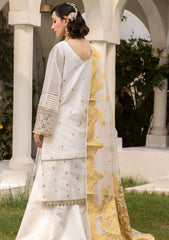 Formal Collection - Meem - Cotton Sateen - Handwork - MCS#2 - Fresh Snow