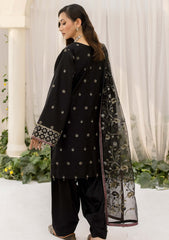 Formal Collection - Meem - Cotton Sateen - Handwork - MCS#4 - Black Smoke