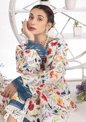 Lawn Collection - Rang Rasiya - Breeze - D#13 Gardenia