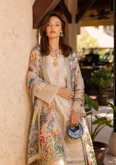 Lawn - Faiza Saqlain - Zinnia Luxury 25 - Delilah
