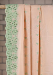 Embroidered Lawn Summer Shawl D#68 - Light Peach