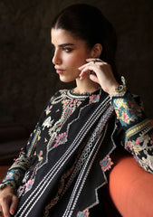 Winter Collection - Qalamkar - Qlinekari - Linen 24 - QLK24#02 - Ria