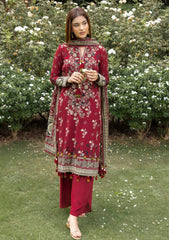 Winter - Gul Ahmed - Unstitched Khaddar 25 - K-52035