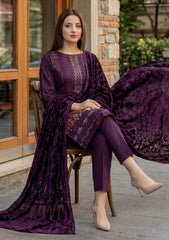 Winter - Meemsey - Noor Jahan - Monal 25 - Palachi Shawl - D#225 - Purple