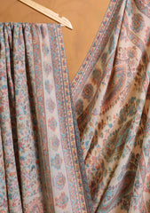 Pashmina Jamawar Shawl D#08 - Skin