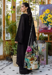 Lawn - Elaf Premium - E.Craft - Chikankari - EEC-2A QUEEN OF DUSK