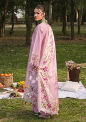 Lawn - Mahnur - Dahlia - Luxury 25 - D#02-B - Rosa