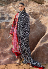 Lawn - Sadaf Fawad Khan - Siraa - Luxury 26 - Laal