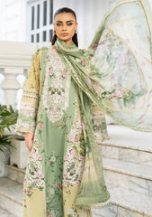 Lawn - Elaf Premium - Signature Embroidered 26 - Vol II - ESG#01A - ELARA