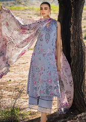 Lawn Collection - Al Zohaib - Mahiymaan - Eid Edit - ALM24#11 - Blossom Ash