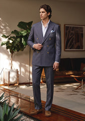 Cerruti Prestige Lanificio Super 130's Wool Fabric D#01 - Grey 2
