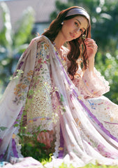 Lawn - AJR Couture - Printed Chikankari 26 - Zuri