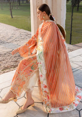 Lawn - Crimson - Flow Unstitched 26 - CFD#2A - A SUMMER DANCE