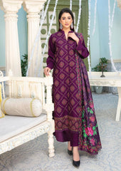 Winter Collection - Feroza - Falak - Purple - D#11