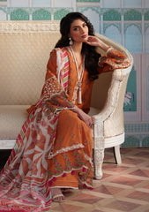 Lawn Collection - Elaf Premium - Eid Edit 24 - ELE#09 - ELNAZ