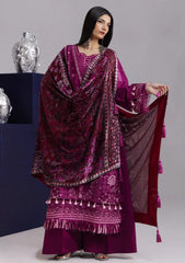 Winter - Parishay - Velvet Palachi Shawl 26 - CHE#02