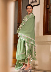 Winter Collection - Crimson - Aaleen - Winter Unstitched 24 - Gulbaan