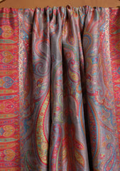 Silk Zari Jamawar Shawl D#34 - Multi