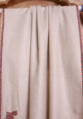 Pashmina Kashmiri Border Scarf D#17 - Skin