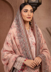 Winter - Riwaj - Printed Marina - 3 Pcs - Wool Shawl 25 - D#16