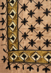 Ari Work Wool Shawl D - 32 - Beige