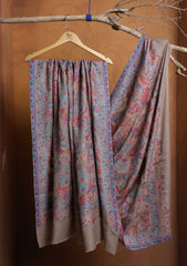 Pashmina Jamawar Shawl D#183 - Skin