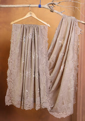 Pashmina Chantilly Patch Work Shawl D#05 - Skin