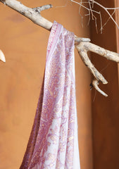 Pashmina Jamawar Shawl D#110 - Off White