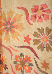 Pashmina Wool Kaani Jamawar Shawl D - 04 - D Skin