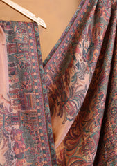 Pashmina Zari Jamawar Shawl D#228 - Peach