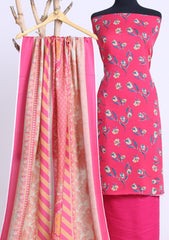 Winter - Rubaaiyat - D Prints - Marina 26 - Wool Shawl - RPM#10 - SH Pink