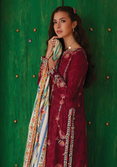 Lawn - Farah Talib Aziz - Luxury Unstitched 26 - FTA#02 - Sofia Scarlet