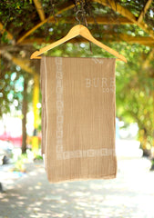 Pashmina Kaani Jamawar Scarf D - 18 - Brown