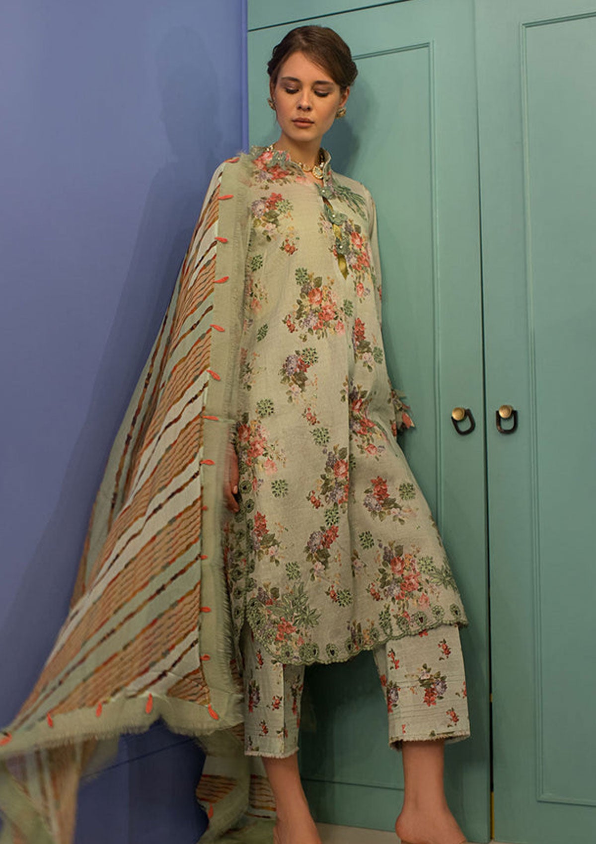 Lawn Collection - Sobia Nazir - Vital - Luxury - SV24#5-A