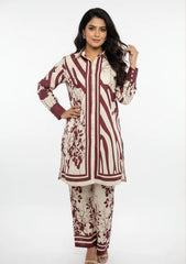 Pret - Peelu - Winter Bloom - Printed 26 - Abstract Garnet