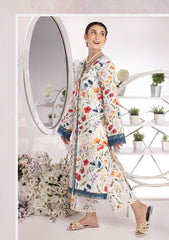 Lawn Collection - Rang Rasiya - Breeze - D#13 Gardenia